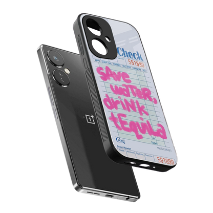 Tequila Tales sleek oneplus nord ce 3 cover with tempered glass back and TPU edges