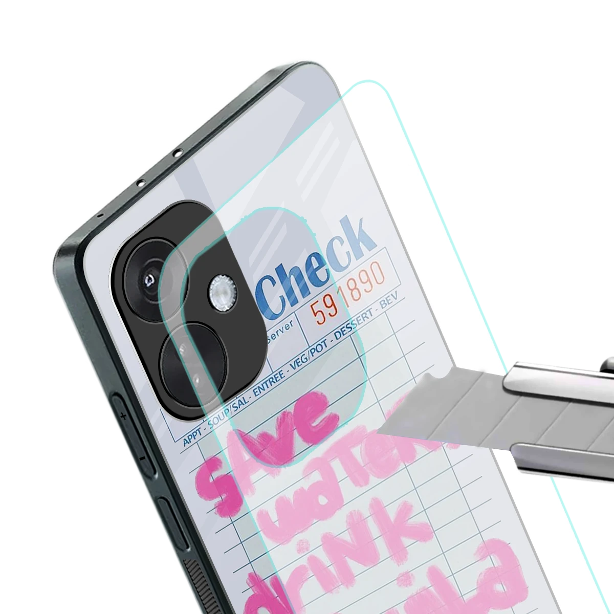 Tequila Tales stylish phone case for oneplus nord ce 3 | glossy glass and slim fit