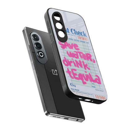 Tequila Tales sleek oneplus nord ce 4 cover with tempered glass back and TPU edges