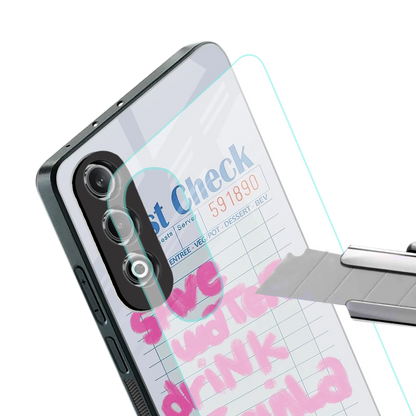 Tequila Tales stylish phone case for oneplus nord ce 4 | glossy glass and slim fit