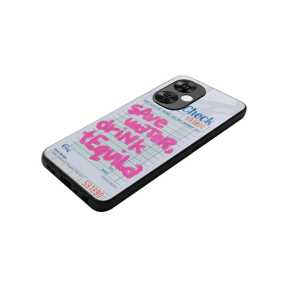 Tequila Tales stylish phone case for oneplus nord ce 3 lite | glossy glass and slim fit