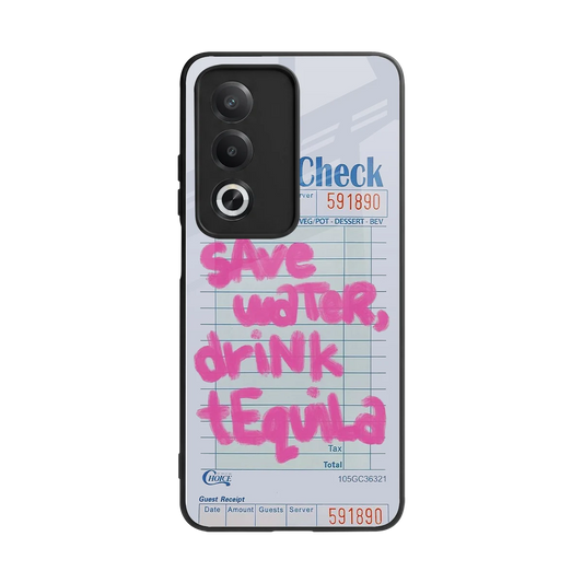 Tequila Tales back phone cover | glass case for oppo a3 pro