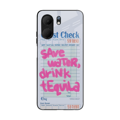 Tequila Tales back phone cover | glass case for oppo a5x 5g