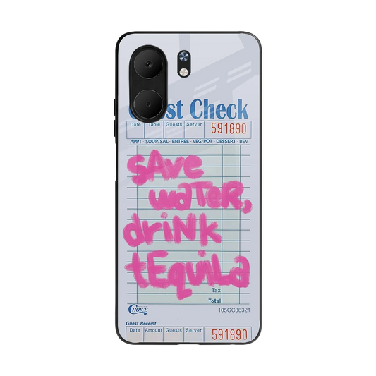 Tequila Tales back phone cover | glass case for oppo a5x 5g