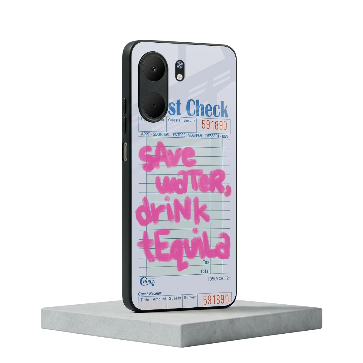 Tequila Tales oppo a5x 5g mobile cover | shockproof glass phone case