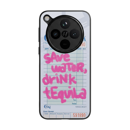 Tequila Tales back phone cover | glass case for oppo find x8