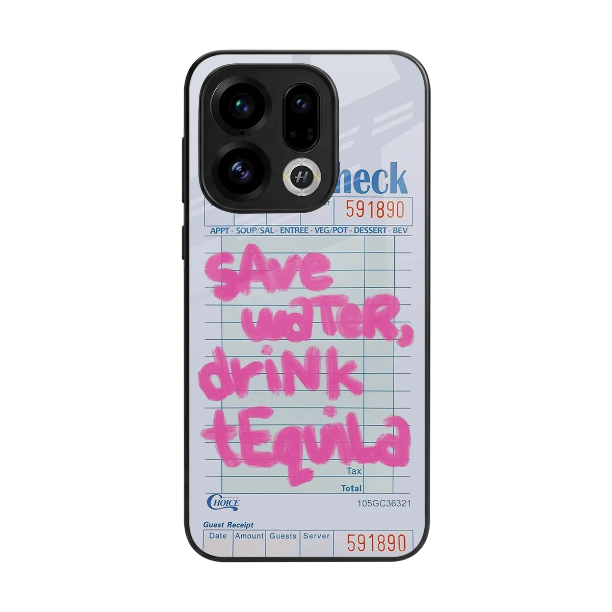 Tequila Tales back phone cover | glass case for oppo find x9