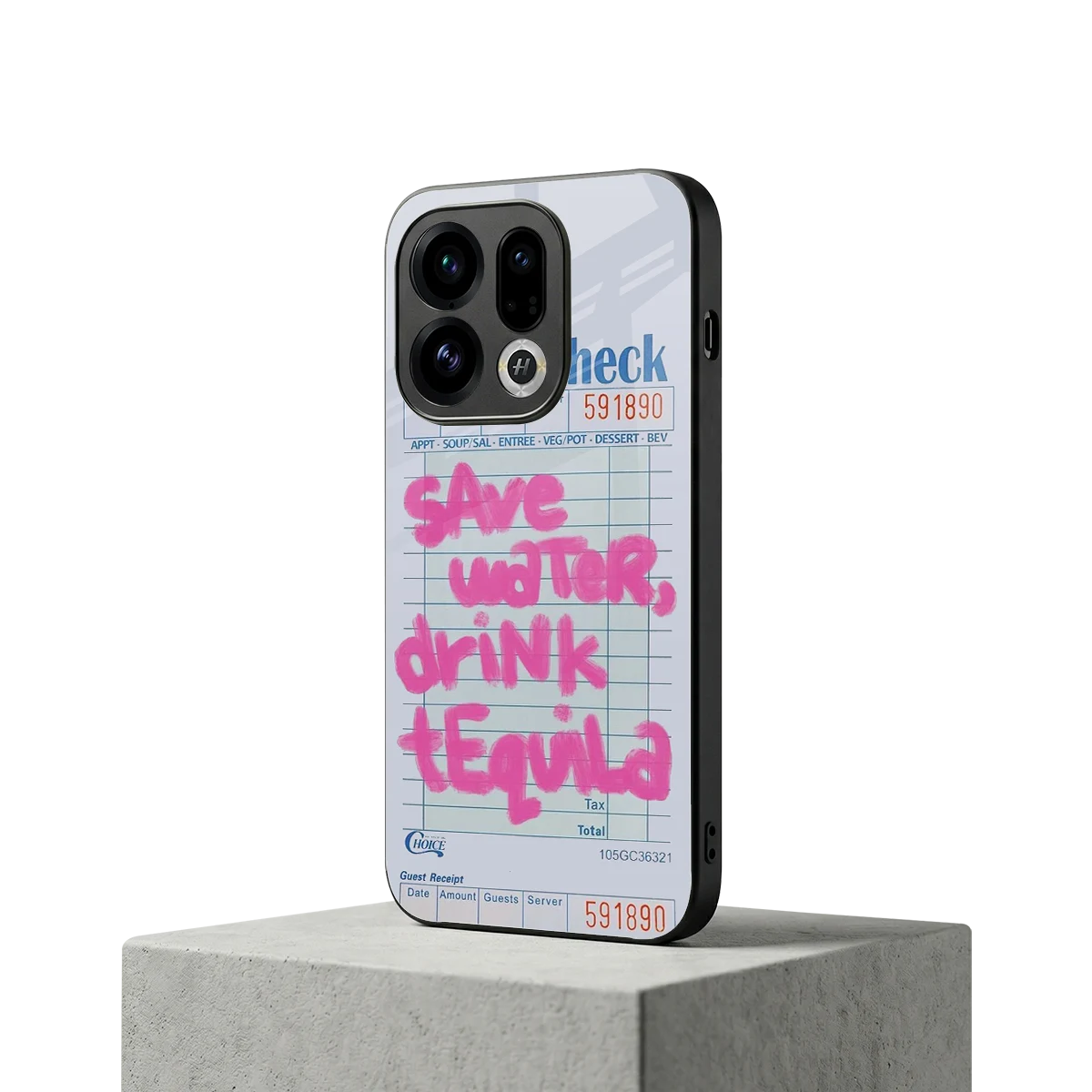 Tequila Tales oppo find x9 mobile cover | shockproof glass phone case