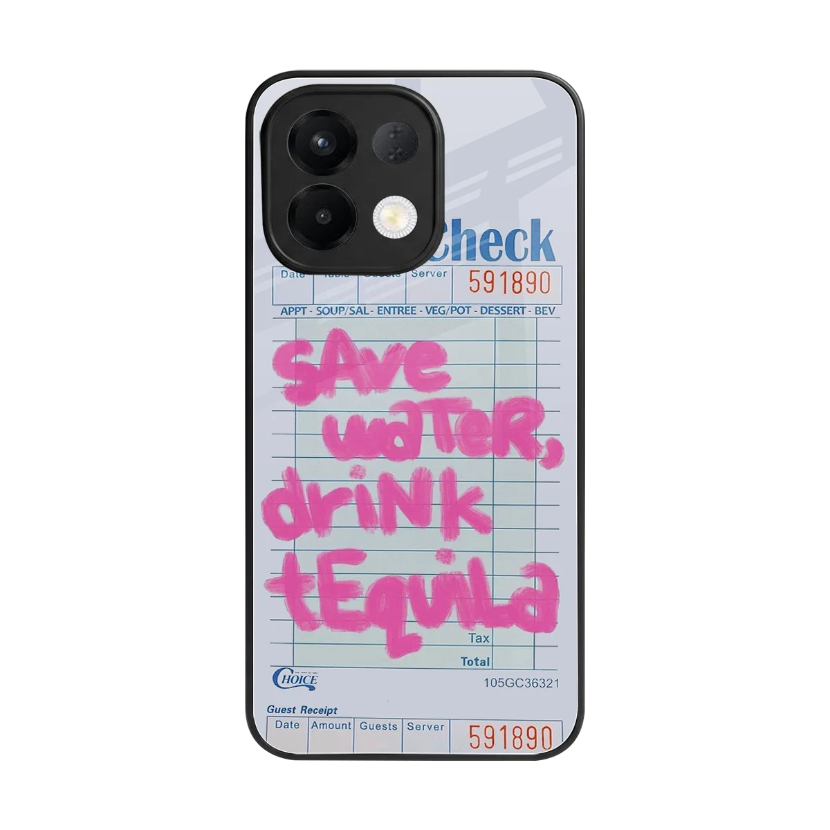 Tequila Tales back phone cover | glass case for oppo k13 5g