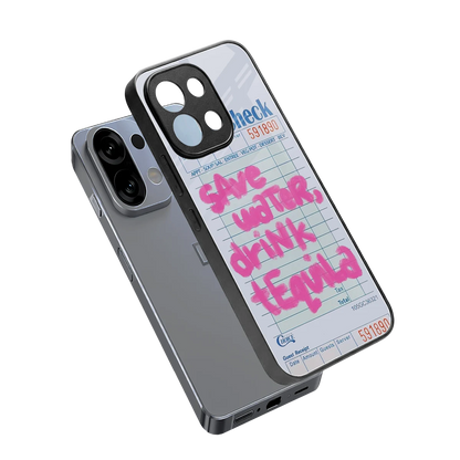 Tequila Tales sleek oppo k13 5g cover with tempered glass back and TPU edges