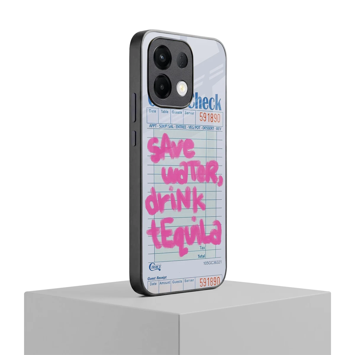 Tequila Tales oppo k13 5g mobile cover | shockproof glass phone case