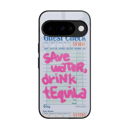 Tequila Tales back phone cover | glass case for google pixel 10