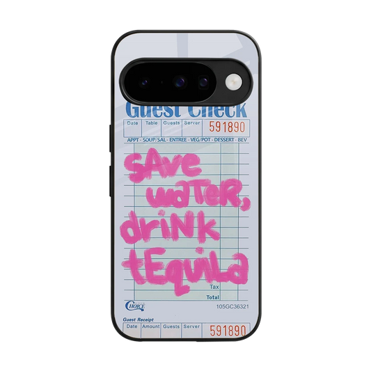 Tequila Tales back phone cover | glass case for google pixel 10