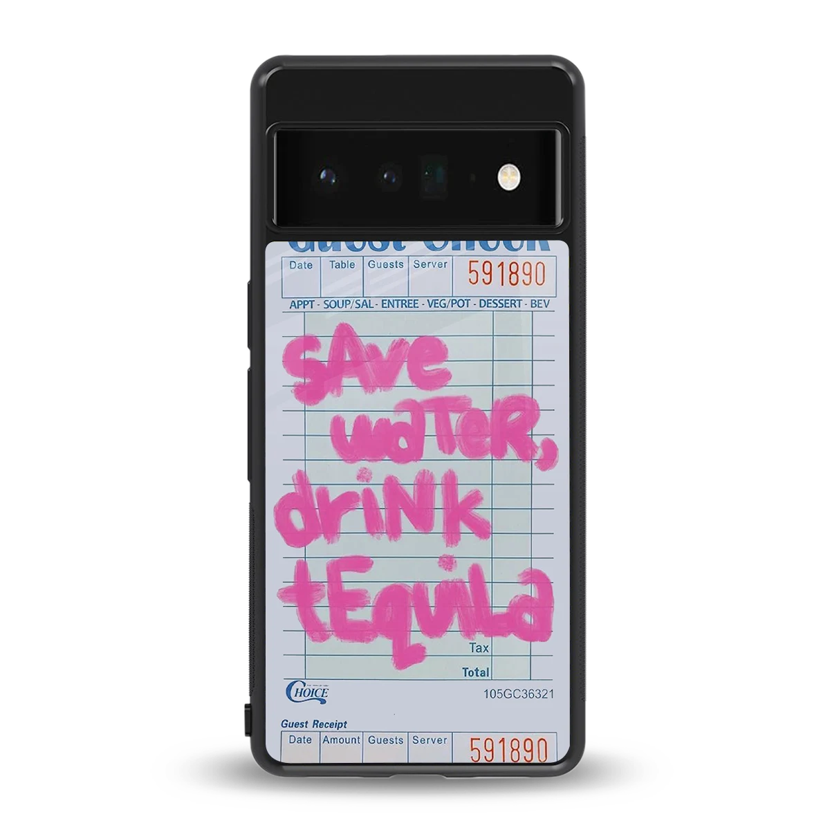 Tequila Tales back phone cover | glass case for google pixel 6 pro