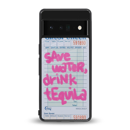 Tequila Tales back phone cover | glass case for google pixel 6 pro