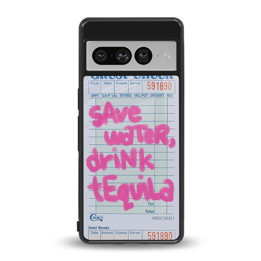 Tequila Tales back phone cover | glass case for google pixel 7 pro