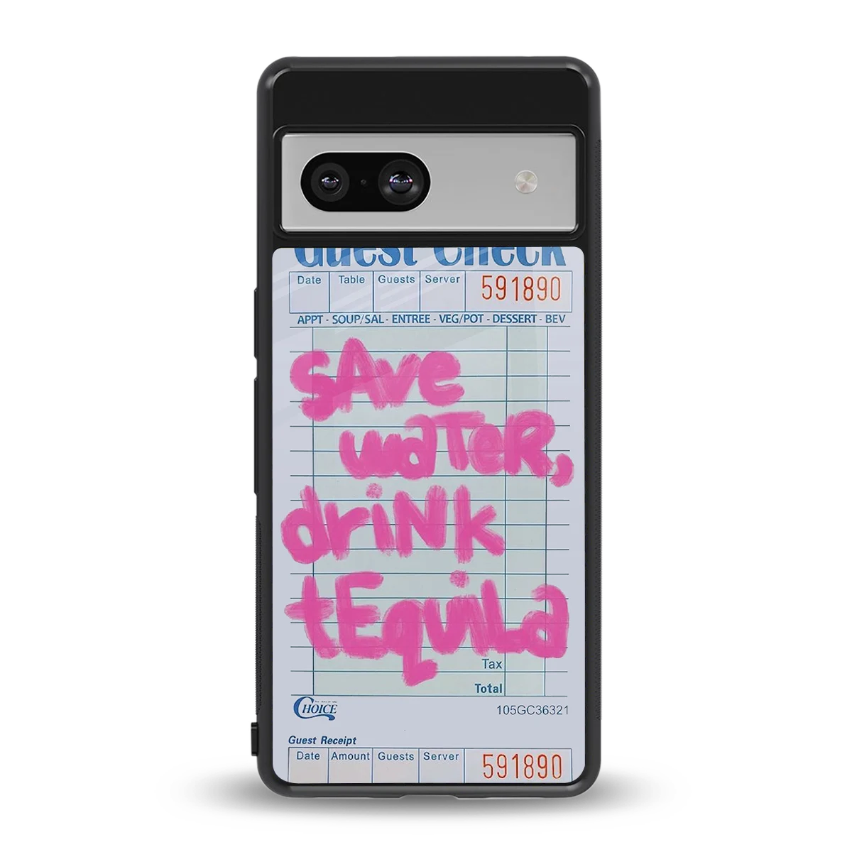 Tequila Tales back phone cover | glass case for google pixel 7a