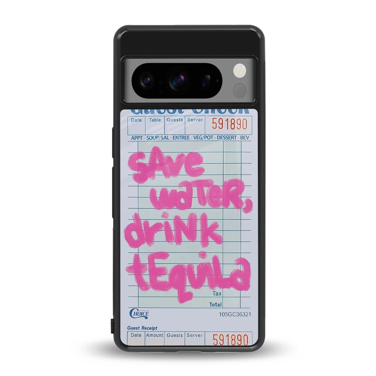 Tequila Tales back phone cover | glass case for google pixel 8 pro