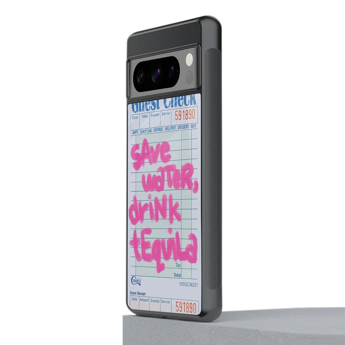 Tequila Tales stylish phone case for google pixel 8 pro | glossy glass and slim fit