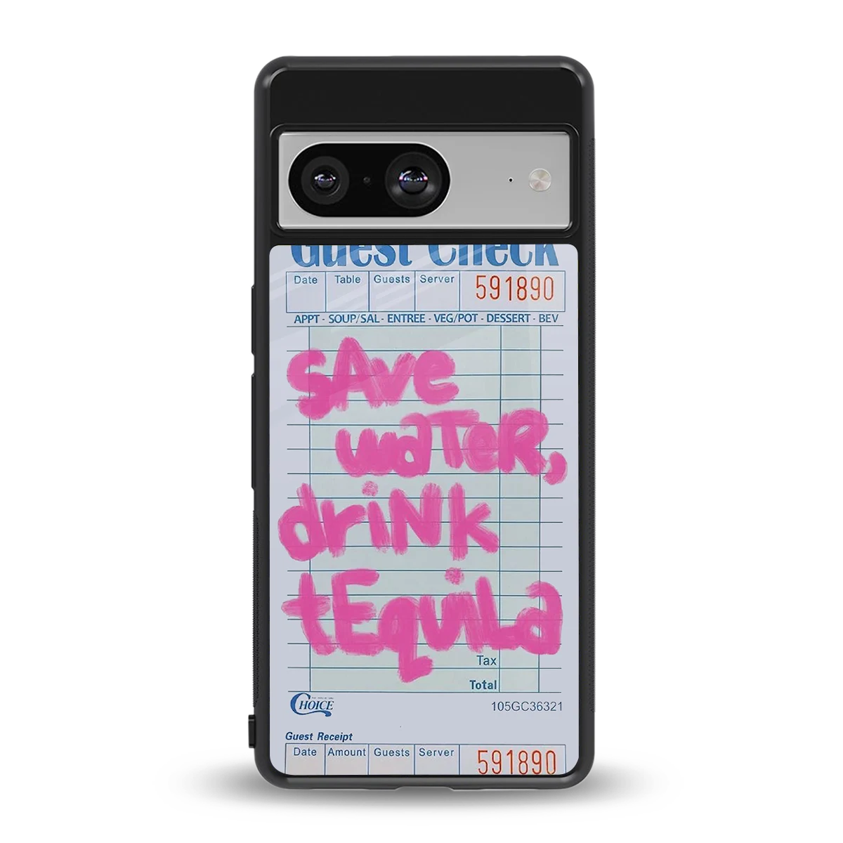 Tequila Tales back phone cover | glass case for google pixel 8