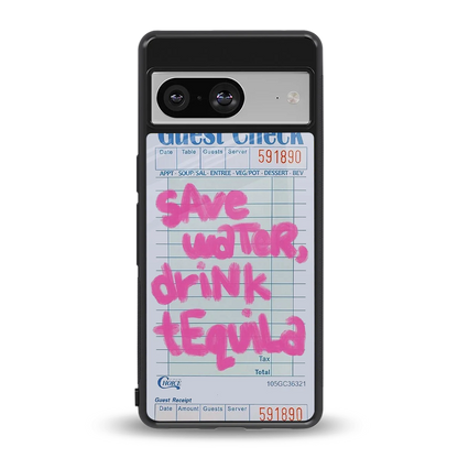 Tequila Tales back phone cover | glass case for google pixel 8