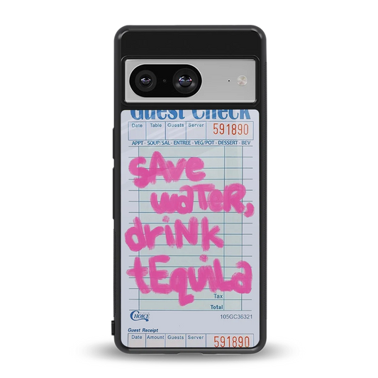 Tequila Tales back phone cover | glass case for google pixel 8