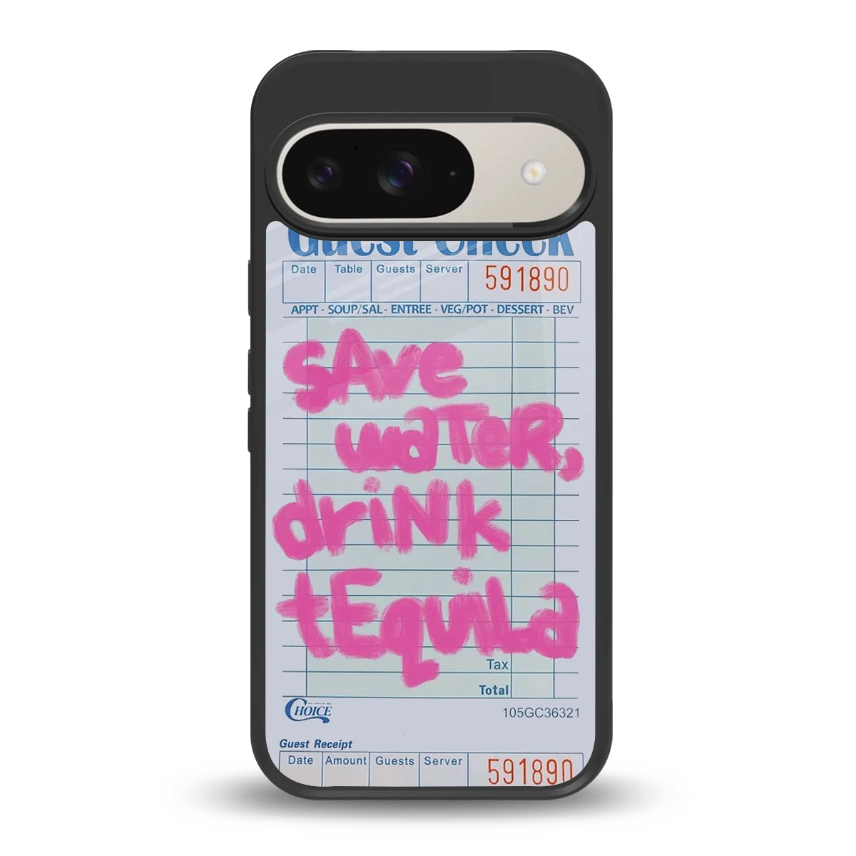 Tequila Tales back phone cover | glass case for google pixel 9