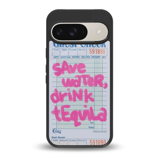 Tequila Tales back phone cover | glass case for google pixel 9