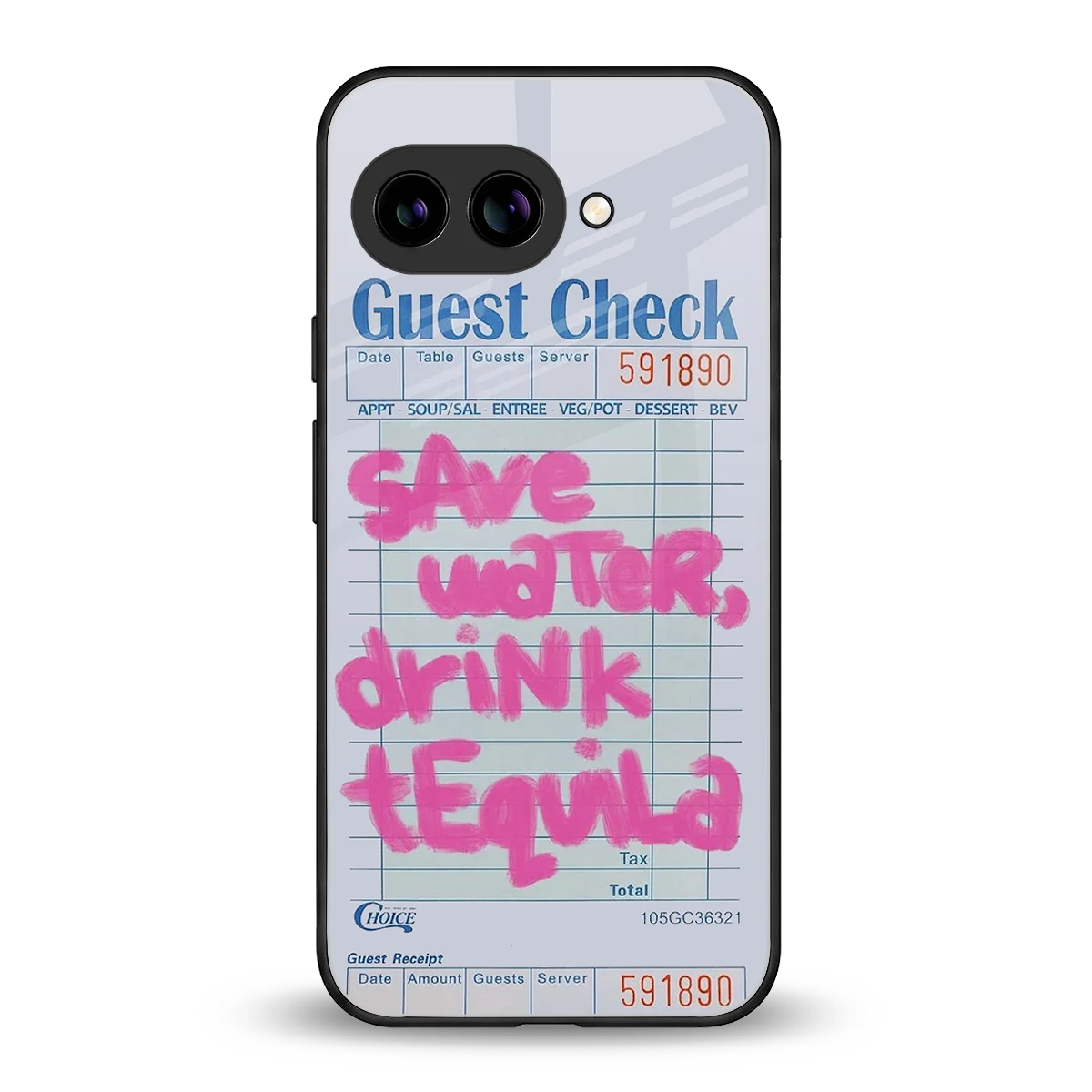 Tequila Tales back phone cover | glass case for google pixel 10a