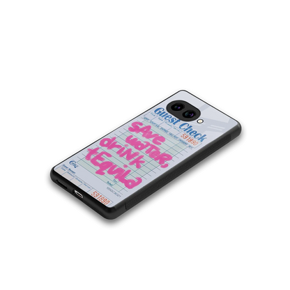 Tequila Tales stylish phone case for google pixel 10a | glossy glass and slim fit