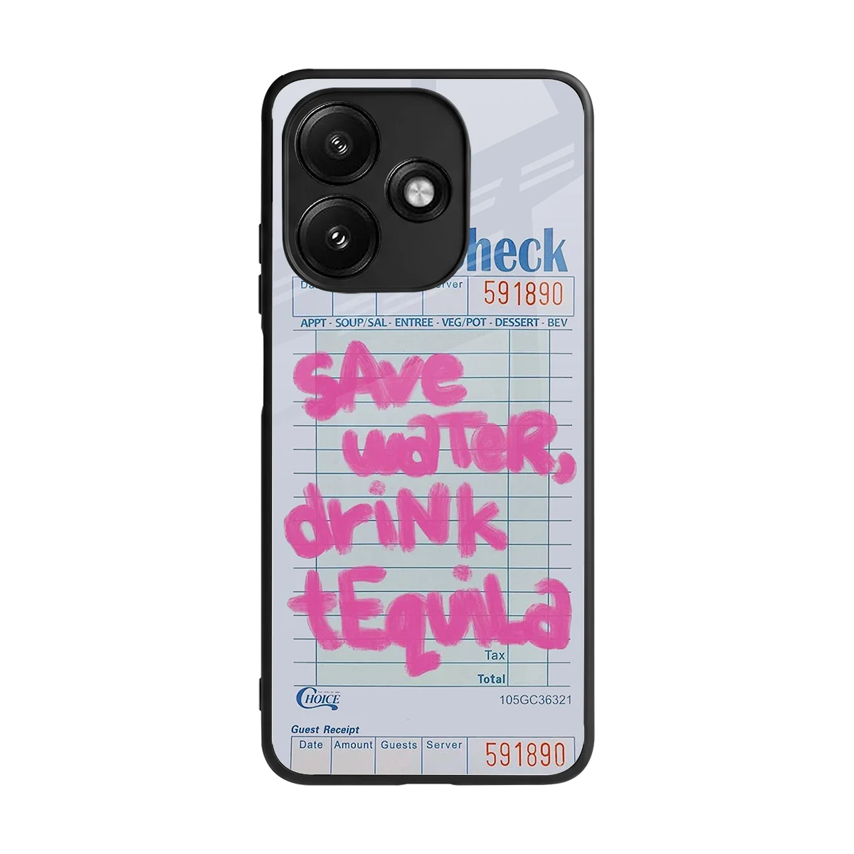 Tequila Tales back phone cover | glass case for redmi 12 5g
