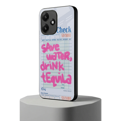 Tequila Tales redmi 12 5g mobile cover | shockproof glass phone case