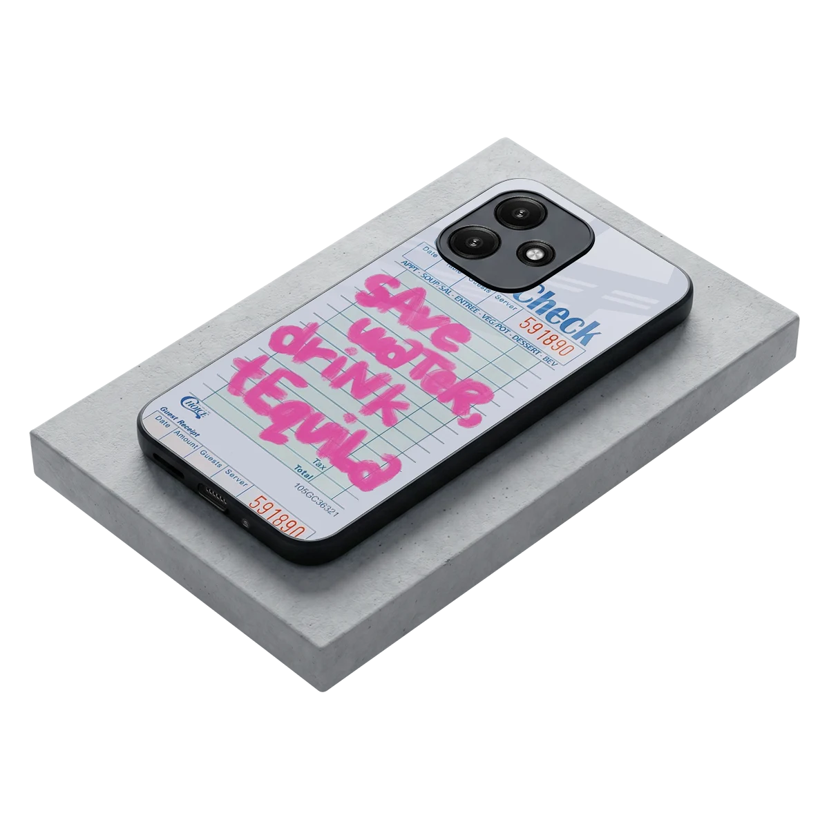 Tequila Tales stylish phone case for redmi 12 5g | glossy glass and slim fit