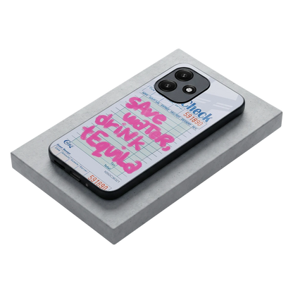 Tequila Tales stylish phone case for redmi 12 5g | glossy glass and slim fit