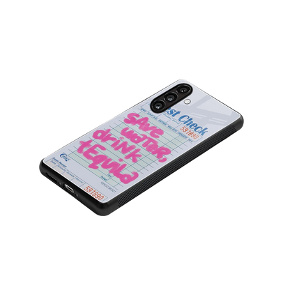 Tequila Tales stylish phone case for samsung galaxy m35 5g | glossy glass and slim fit