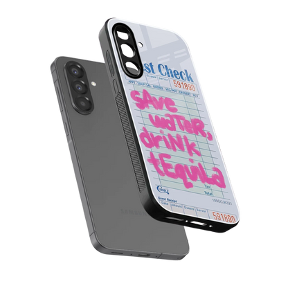 Tequila Tales sleek samsung galaxy a17 5g cover with tempered glass back and TPU edges