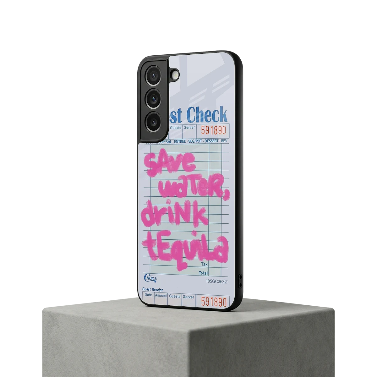 Tequila Tales samsung galaxy s22 mobile cover | shockproof glass phone case