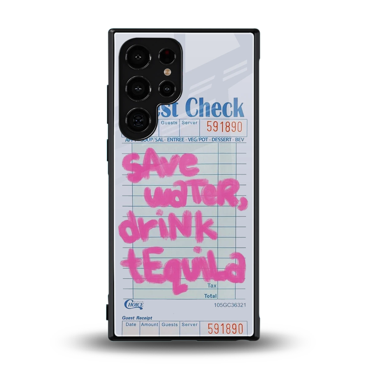 Tequila Tales back phone cover | glass case for samsung galaxy s24 ultra