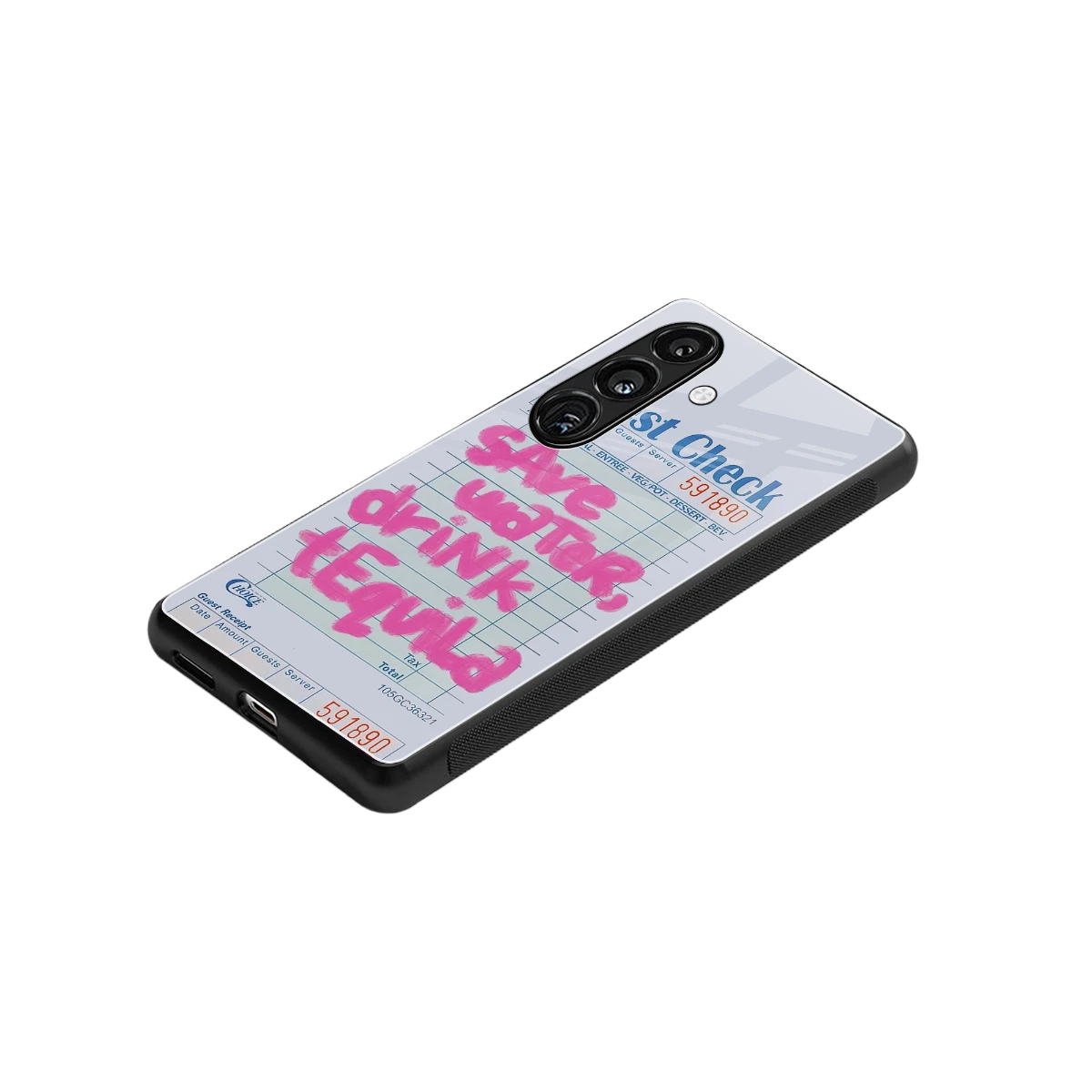 Tequila Tales stylish phone case for samsung galaxy s23 fe | glossy glass and slim fit