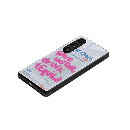 Tequila Tales stylish phone case for samsung galaxy s24 | glossy glass and slim fit