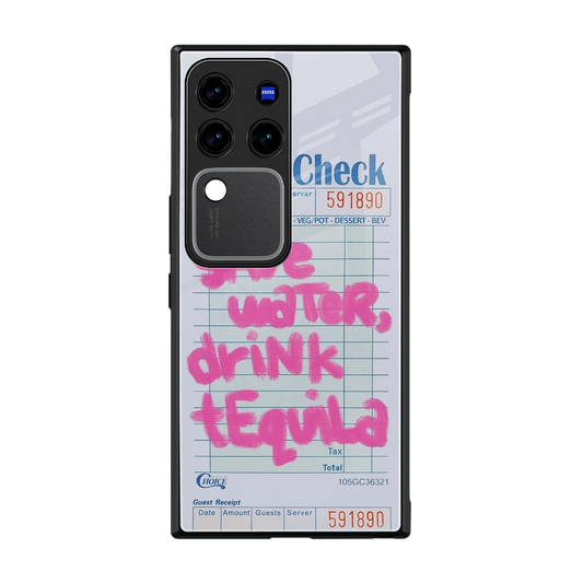 Tequila Tales back phone cover | glass case forvivo v30 pro