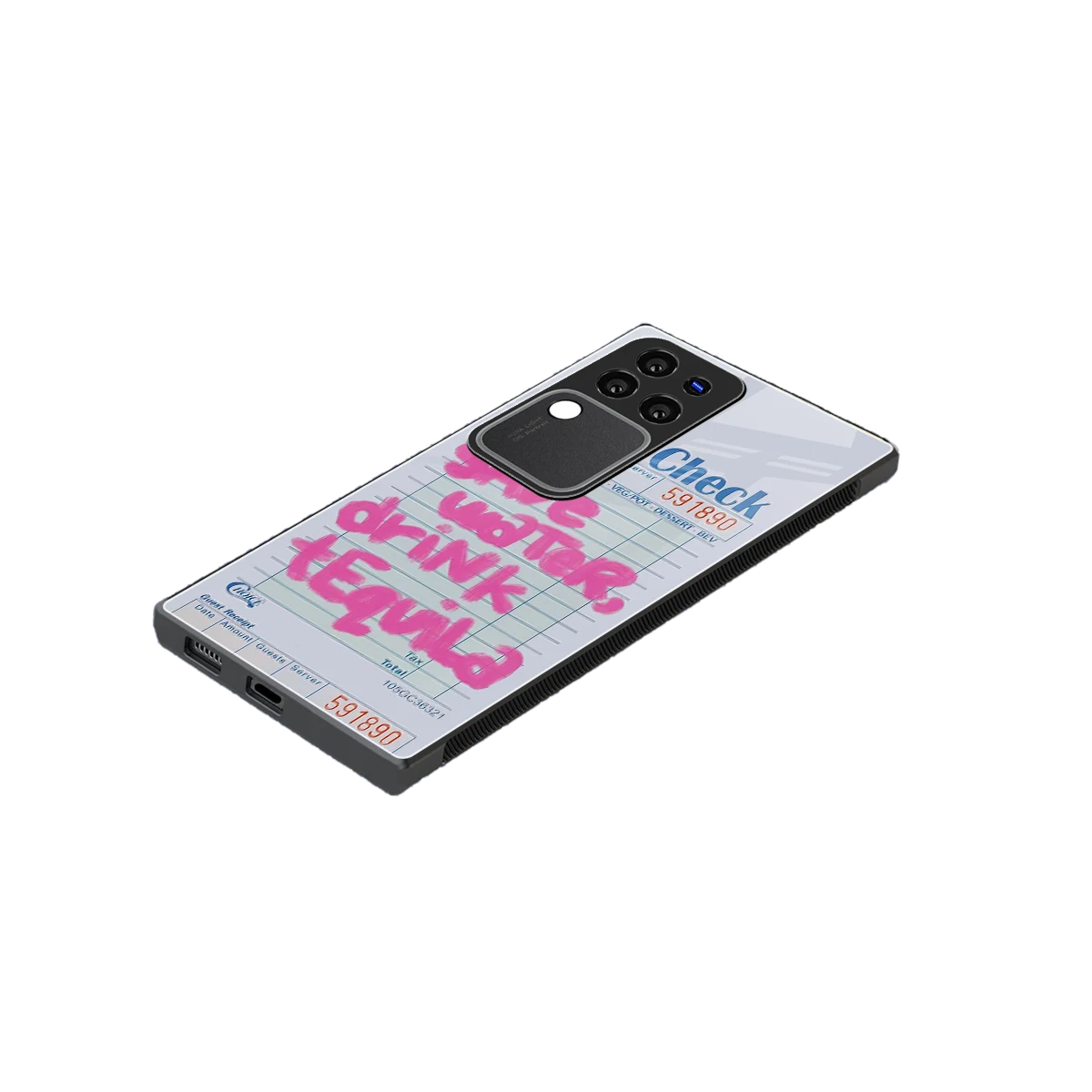 Tequila Tales stylish phone case forvivo v30 pro | glossy glass and slim fit