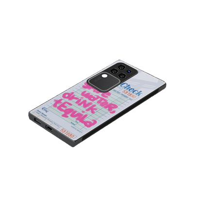Tequila Tales stylish phone case forvivo v30 pro | glossy glass and slim fit