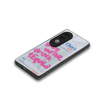 Tequila Tales stylish phone case for vivo v40e | glossy glass and slim fit