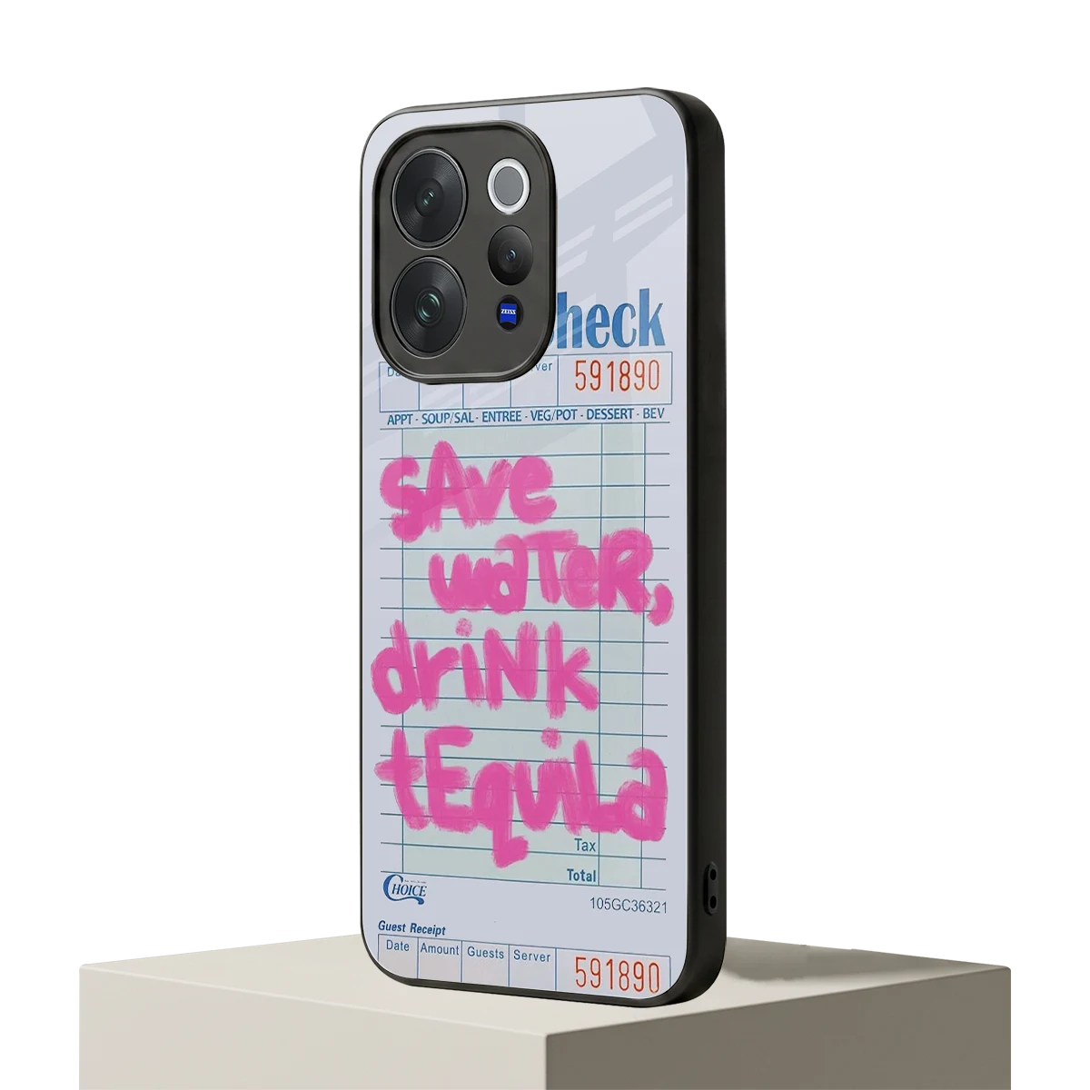 Tequila Tales vivo v70 mobile cover | shockproof glass phone case