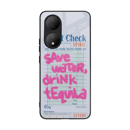 Tequila Tales back phone cover | glass case for Vivo-y100