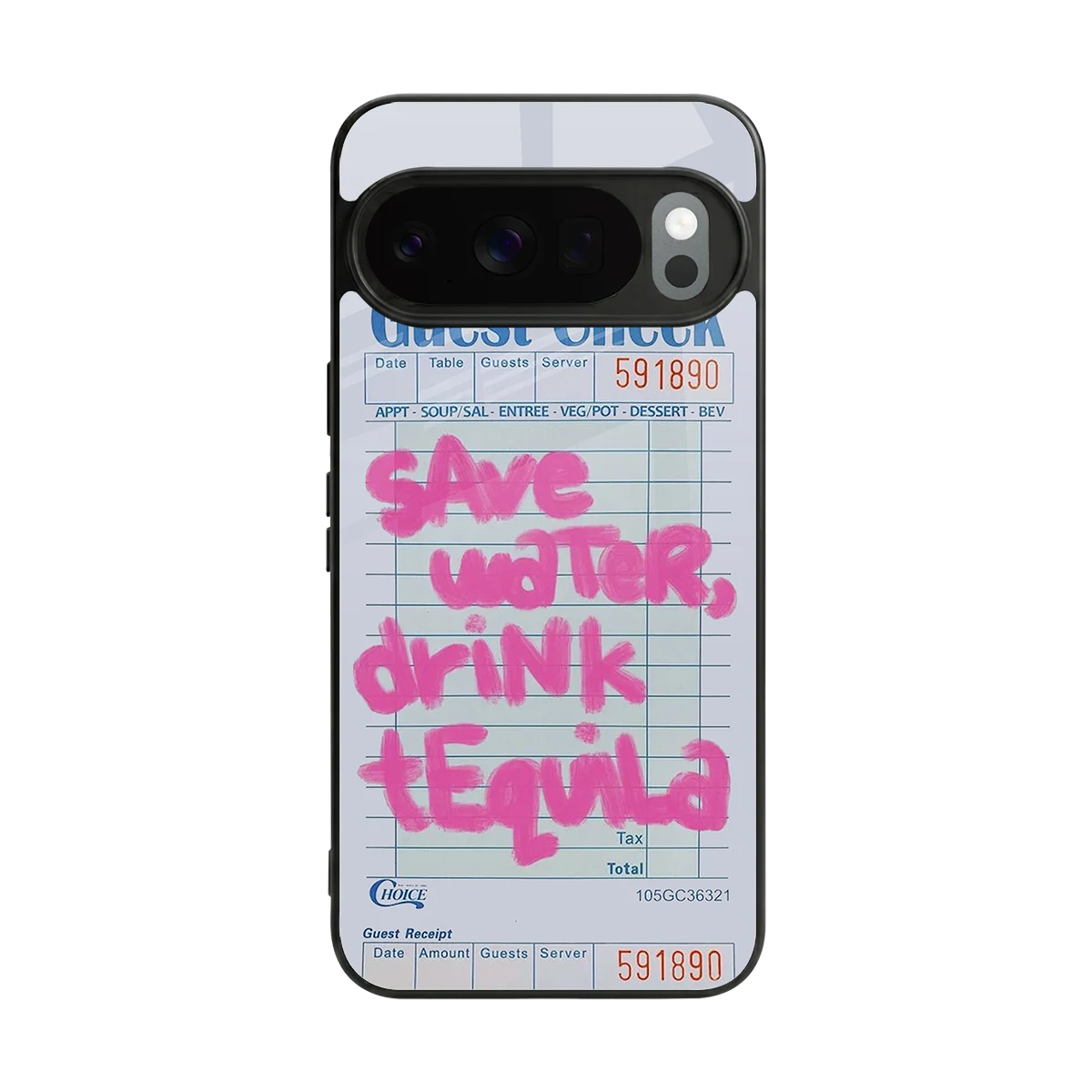 Tequila Tales back phone cover | glass case for google pixel 10 pro