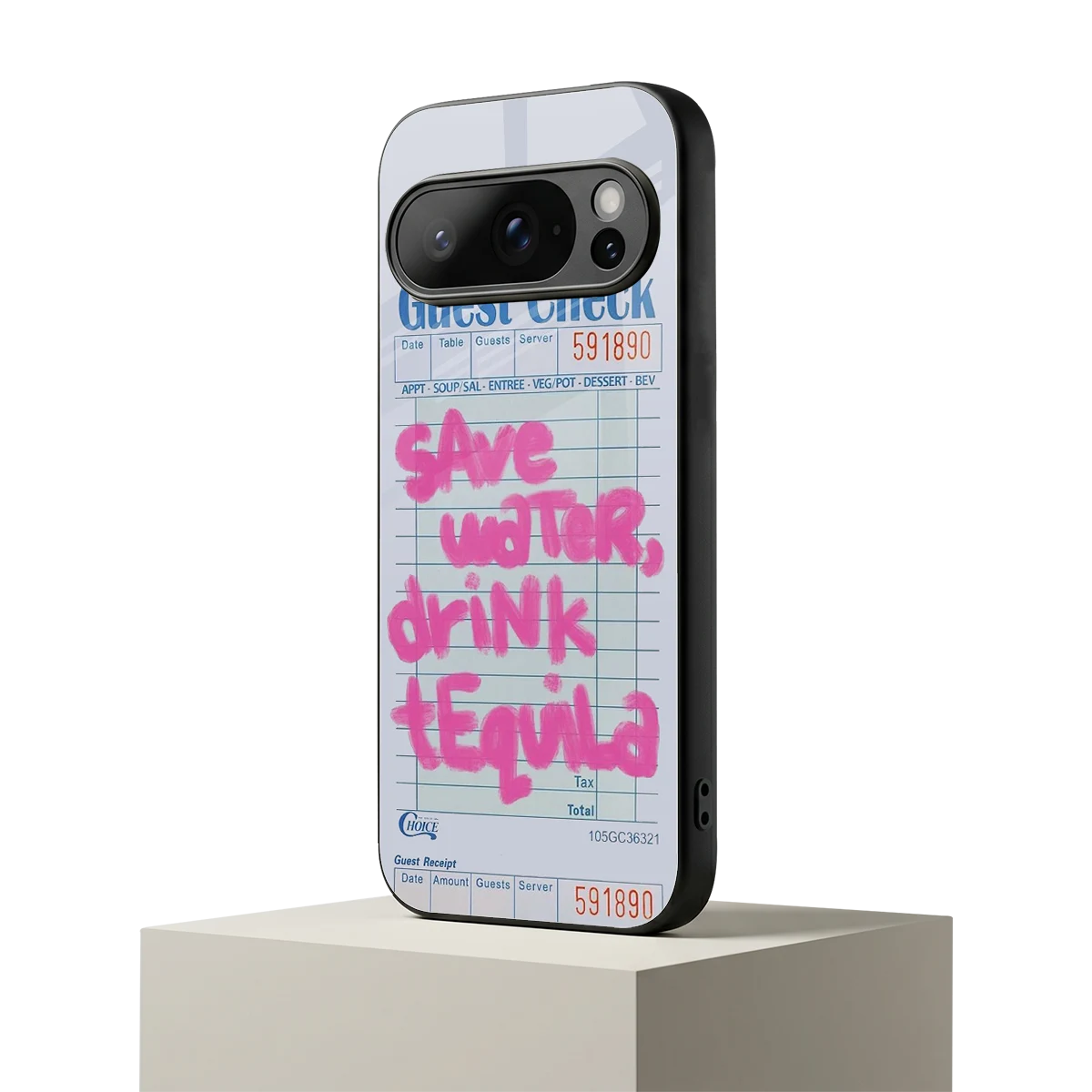 Tequila Tales google pixel 10 pro mobile cover | shockproof glass phone case
