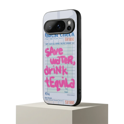 Tequila Tales google pixel 10 pro mobile cover | shockproof glass phone case
