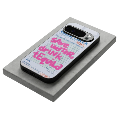 Tequila Tales stylish phone case for google pixel 10 pro | glossy glass and slim fit